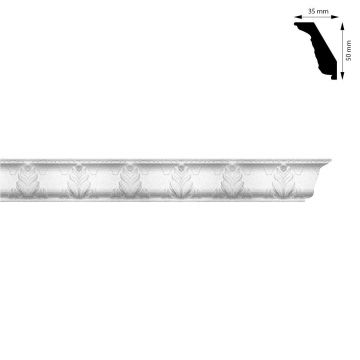 Bagheta colturi, 50x35 mm, 2 m