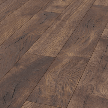 Parchet laminat 12 mm Kronotex Myvilla AT 4766 Yamaska, nuanta inchisa, stejar, clasa de trafic 33, fold-down, 1375 x 188 mm
