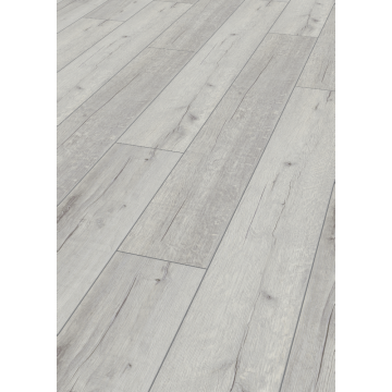 Parchet laminat 12 mm Kronotex Stejar Rip Alb 3181, nuanta deschisa, clasa de trafic 33, click, 1375 x 188 mm