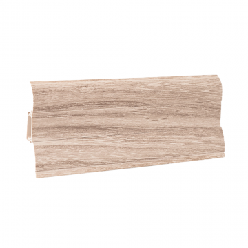 Plinta parchet Perfecta 200, PVC, wood Evora oak, 2500 x 62 x 23 mm