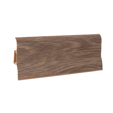Plinta parchet Perfecta 204, PVC, wood Jaspis oak, 2500 x 62 x 23 mm