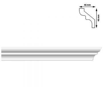 Set 90 buc. Bagheta colturi, 46x46 mm, 2 m