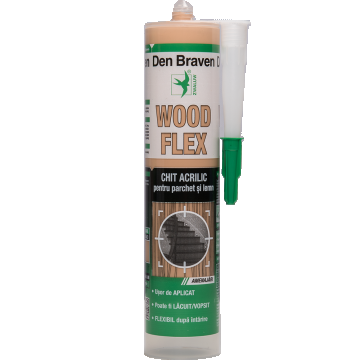 Chit acrilic pentru parchet si lemn Woodflex pin 280 ml