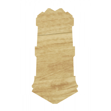 Colt exterior plinta Korner Siena 80  stejar pastel