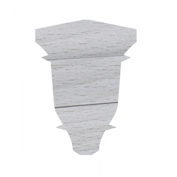 Colt interior plinta Korner LP52  frasin argintiu