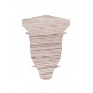 Colt interior plinta Korner LP52 stejar alb