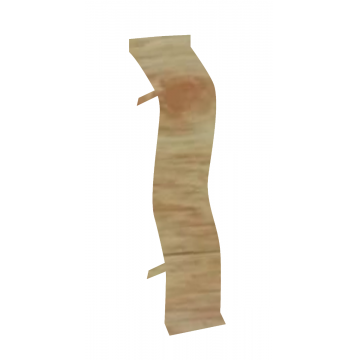 Conector plinta Korner LP55 stejar cubanez