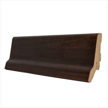 Plinta parchet MDF 1662 Leon Clasic, maro inchis, 2800 x 60 x 23 mm
