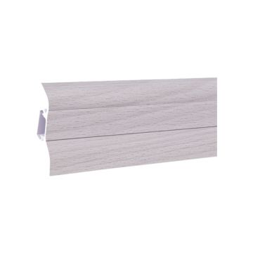 Plinta Korner LP52 2500 x 52 x 26 mm PVC frasin gri