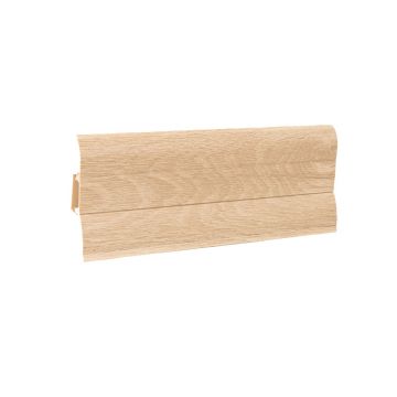 Plinta Korner LP62 2500 x 62 x 23 mm PVC stejar lapis