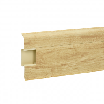 Plinta PVC parchet laminat Korner Siena 80  2500 x 80 x 20 mm  stejar pastel