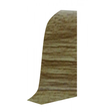 Terminatie dreapta plinta Korner LP55 stejar rustic