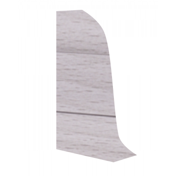 Terminatie stanga plinta Korner LP52  frasin gri