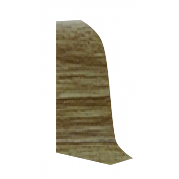 Terminatie stanga plinta Korner LP55 stejar rustic