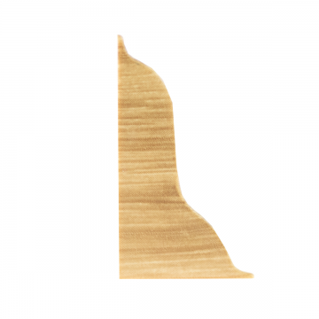 Terminatie stanga plinta Korner LP52  stejar conac