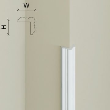 Brau decorativ din polimer rigid B2 - 2.7x2.7x200 Elegance Decor