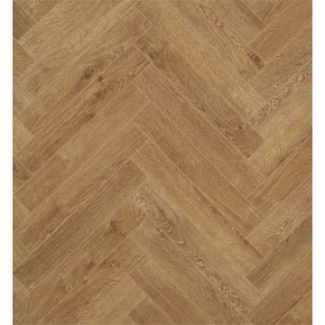 Parchet laminat 8 mm Berry Alloc Chateau Texas Light brown, Herringbone B, clasa de trafic 32, click Chateau Lock, 504 x 84 mm