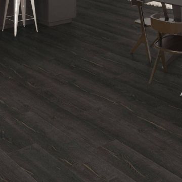 Parchet laminat Haro Tritty 200 Metallic Black, 19.3x128.2 cm - Model parchet Tritty 200 Silent CT Metallic Black