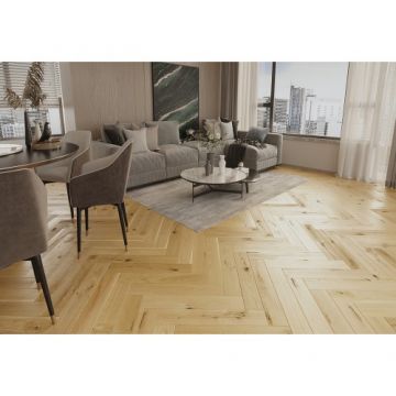 Parchet triplu stratificat Barlinek Raisins Herringbone 130-Pure Classico Line