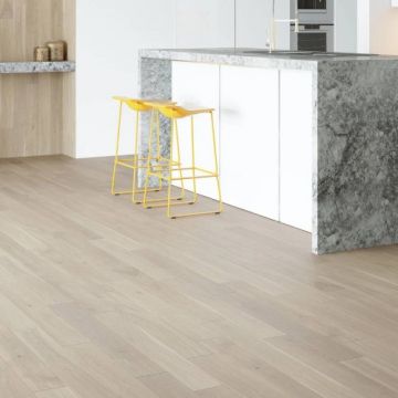 Parchet triplu stratificat Barlinek Stejar Coconut Piccolo Pure Line