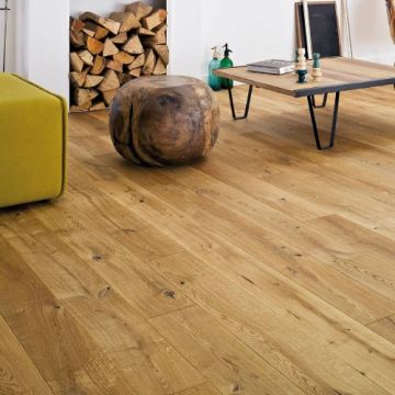 Parchet triplu stratificat Barlinek Stejar Lager Piccolo Pure Vintage Line