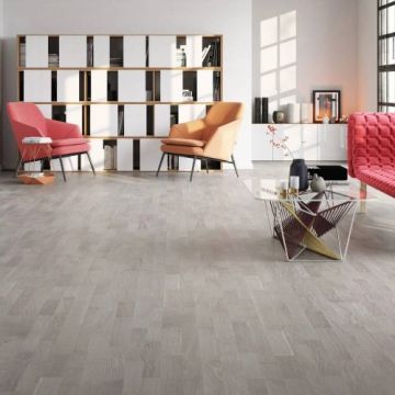 Parchet triplu stratificat Barlinek Stejar Marzipan Muffin Molti Decor Line