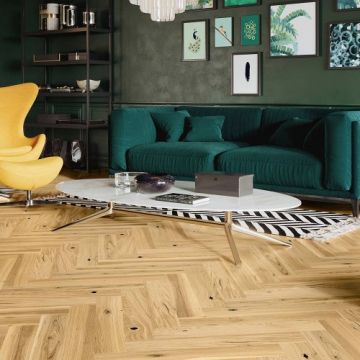 Parchet Triplu Stratificat Barlinek Stejar Ramsey Herringbone 110 Pure Classico Line
