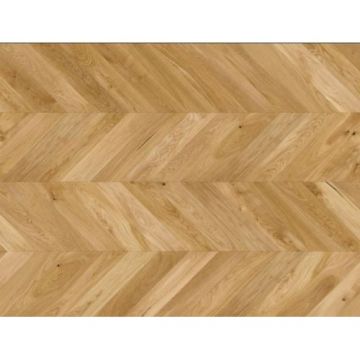 Parchet triplu stratificat Barlinek Stejar Vivid Chevron 130-Pure Classico line