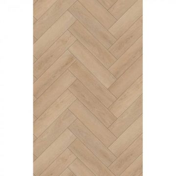 Pardoseala SPC Heringbone Des Oak 207 4+1 mm, 1.8 mp cutie, beige