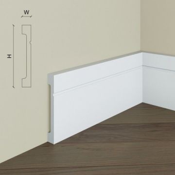 Plinta Duropolimer S12 11x1.6x200 Elegance Decor