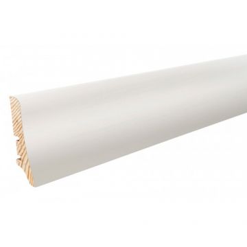 Plinta lemn Barlinek P20 Alb, 10 buc