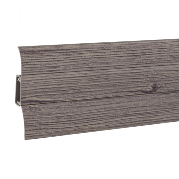 Plinta Korner LP62 2500 x 62 x 23 mm PVC stejar inchis millennium