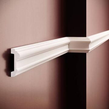 Brau decorativ Elegance Decor din polimer rigid B13, 8.7x2.9x200 cm - Dimensiune 8.7x2.9x200 cm