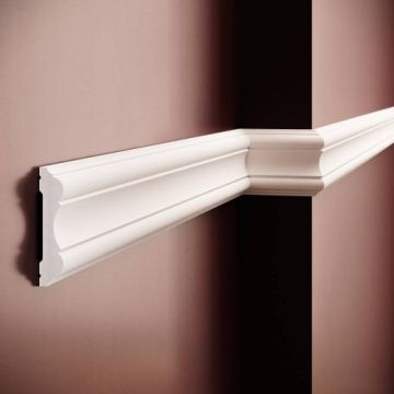 Brau decorativ Elegance Decor din polimer rigid B14, 10.1x2.2x200 cm - Dimensiune 10.1x2.2x200 cm