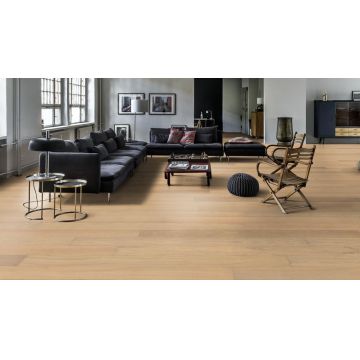 Parchet Kahrs Capital Paris stejar uleiat periat micro bizotat alb 1-strip 2266x187x15 mm 151N4AEKFVKW220