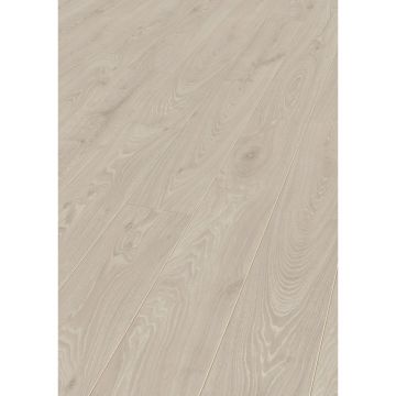 Parchet laminat 10 mm Kronotex Amazone, 3597 Oak Timeless Beige, nuanta deschisa, stejar bej, clasa de trafic 33, click Aqua Pearl, 1380 x 157 mm