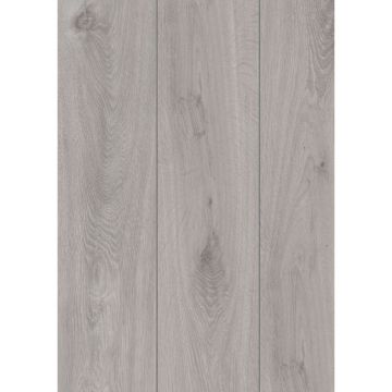Parchet laminat 10 mm Kronotex Amazone Prestige Oak White D3239, nuanta deschis, stejar alb, clasa de trafic 33, click Aqua Pearl, 1380 x 157 mm