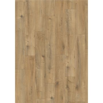 Parchet laminat 8 mm Egger Nature Sense Stejar Loja maro EL2077, nuanta medie, clasa de trafic 32, CLIC it!, 1292 x 193 mm