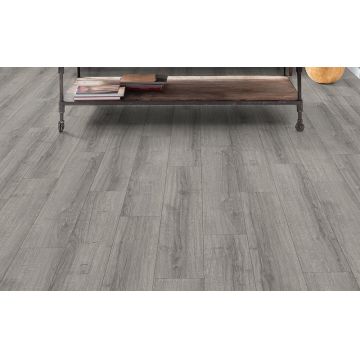 Parchet laminat Egger Pro, Stejar Sherman gri deschis, EPL205, 8mm, 1.29 x 0.193m, Egger