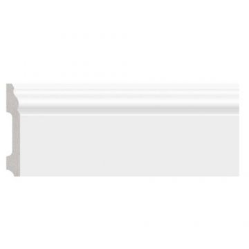 Plinta polimer rigid Elegance Decor L6, 8x1.2x240 cm - Dimensiune 8.1x240 cm