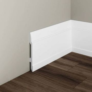 Plinta polimer rigid Elegance Decor S24, 14.8x1.4x200 cm - Dimensiune 14.8x200 cm