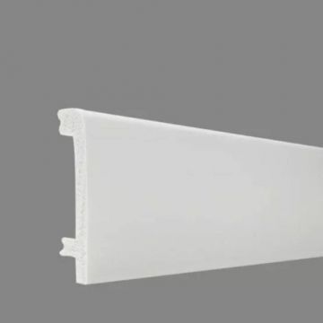 Plinta polimer rigid Elegance Decor S4-1, 8x1.5x240 cm - Dimensiune 8x240 cm