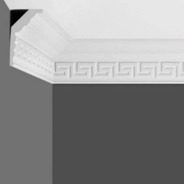 Bagheta de colt ornamentala Dunin COM-091, 2 buc, 5.8x9.1x200 - Dimensiune 5.8x200 cm