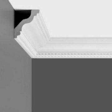 Bagheta ornamentala Dunin COR-051, 2 buc, 5.3x5.5x200 cm - Dimensiune 5.3x200 cm