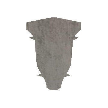 Colt interior plinta Korner LP60  gri inchis