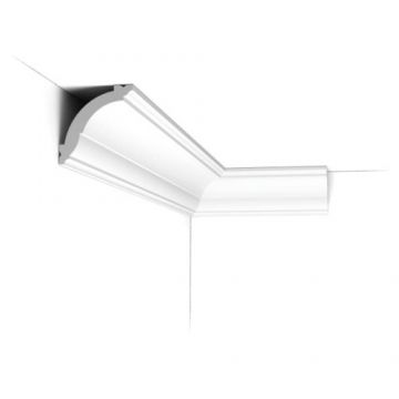 Cornisa decorativa din polimer rigid Orac CX100, 7.1x6.9x200 cm - Dimensiune 7.1x200 cm
