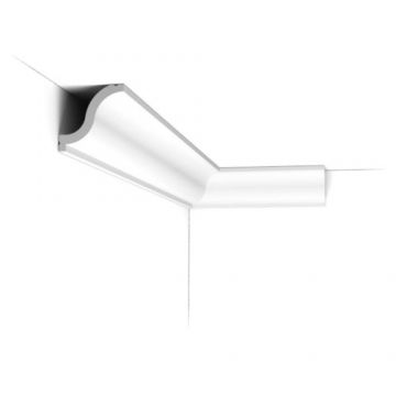Cornisa decorativa din polimer rigid Orac CX108, 5.5x5.4x200 cm - Dimensiune 5.5x200 cm