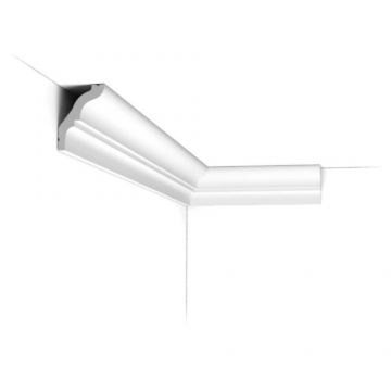 Cornisa decorativa din polimer rigid Orac CX112, 3.8x5.4x200 cm - Dimensiune 3.8x200 cm