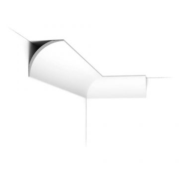 Cornisa decorativa din polimer rigid Orac CX126, 8.7x8.7x200 cm - Dimensiune 8.7x200 cm
