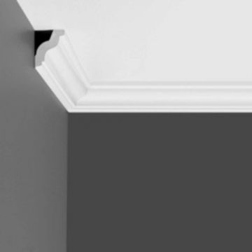 Cornisa decorativa Dunin CET-031, 2 buc, 3.2x3.2x200 cm - Dimensiune 3.2x200 cm